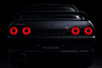 Nissan Unveils Electrified R32 Skyline GT-R