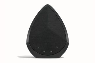 Pantheone Audio Crafts a Sculptural Speaker Inspired by Lava Rock Formation