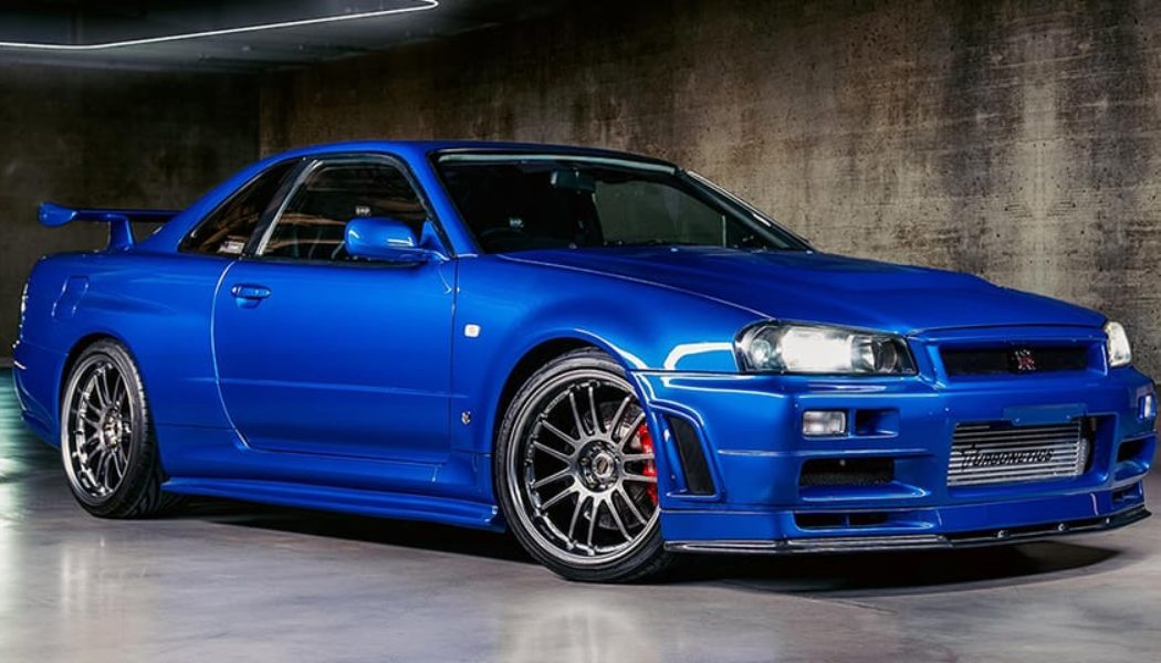 Paul Walker-Driven 'Fast & Furious 4' Nissan Skyline GT-R R34 Heads to Auction