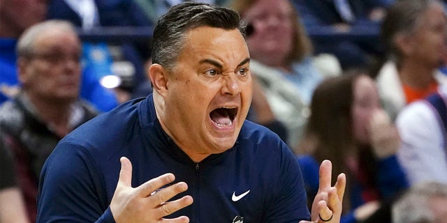 Xavier head coach Sean Miller reacts during the first half of a first-round men's college basketball game against Kennesaw State in the NCAA Tournament in Greensboro, N.C., on Friday.