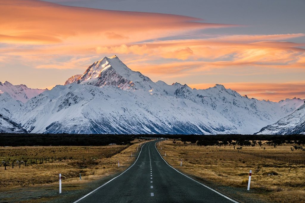 Dramatic scenes on the South Island Circuit which is one of one of the best road trips in the world