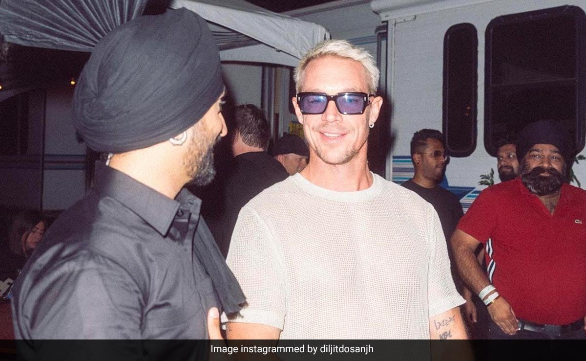 In Pics: Diljit Dosanjh Gets Chatty With DJ Diplo At Coachella Music Festival In Pics: Diljit Dosanjh Gets Chatty With DJ Diplo At Coachella Music Festival