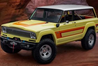 Jeep Merges a 1970s Cherokee with a Rubicon 4xe for Its Latest Concept Vehicle