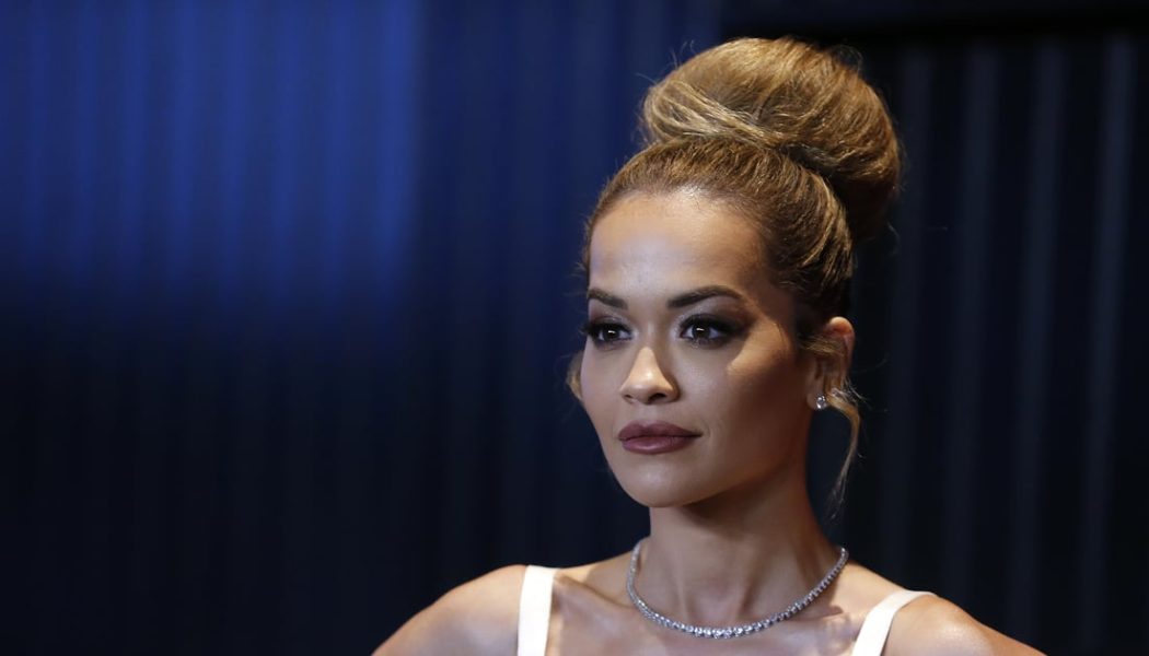Rita Ora’s Cone-Bra Dress Is Giving Serious Madonna Vibes
