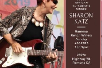 SOUTH AFRICAN MUSICIAN, HUMANITARIAN SHARON KATZ IN ... - East County Magazine