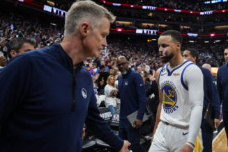 Steph Curry laughs at rotation question after Warriors' Game 1 loss - Yahoo Sports