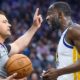 Warriors' Draymond Green appears to step on chest of Kings' Domantas Sabonis, riles up crowd before ejection - Fox News
