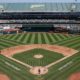A’s fan storms field before game, runs the bases