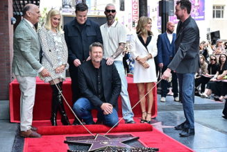 Country music legend Blake Shelton honoured on Hollywood Walk of Fame