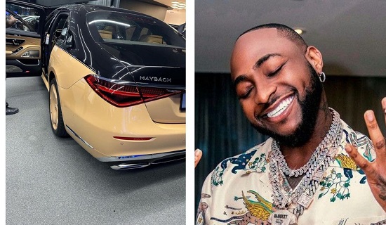 Davido Splashes Millions On 2023 Maybach Virgil Abloh, Patek Phillipe Wristwatch