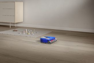 Dyson’s got a new robot vacuum cleaner and it’s blue