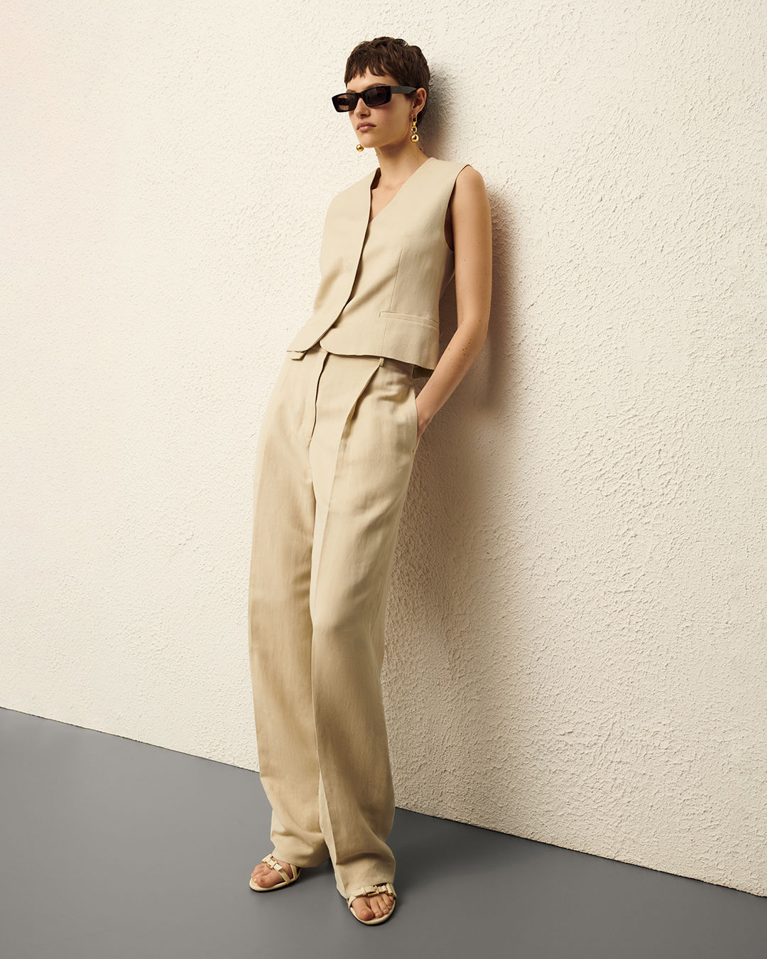 how to wear quiet luxury on a budget COS