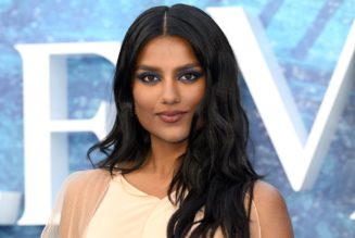 Simone Ashley's Nude Cutout Dress Was a Sultry Nod to "The Little Mermaid" Theme