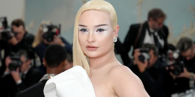 Kim Petras at the Met Gala