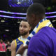 Steph Curry gifts Lonnie Walker IV signed jersey with hilarious message
