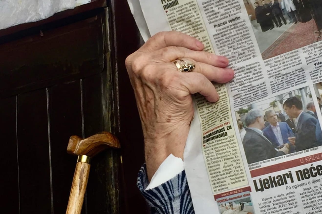 Studio Nicholson and Gramparents Preview "Senior Snaps" Exhibition In London