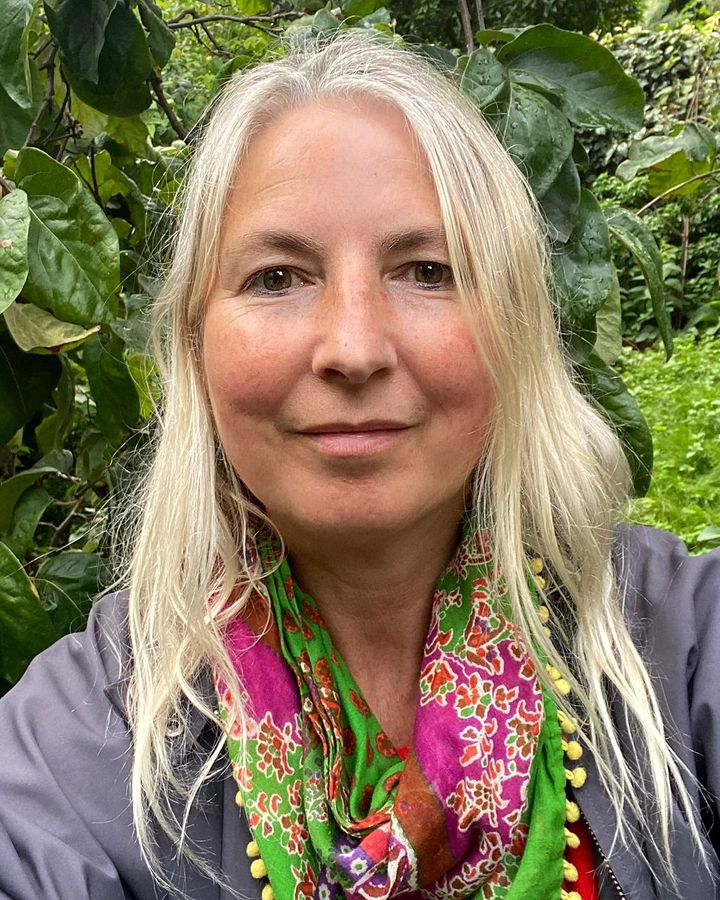 Rosalind Readhead found herself seeking out 'carbon freebies' – low-carbon activities she loves to do – to help her live a low-carbon life (Credit: Rosalind Readhead) Rosalind Readhead found herself seeking out 'carbon freebies' – low-carbon activities she loves to do – to help her live a low-carbon life (Credit: Rosalind Readhead)