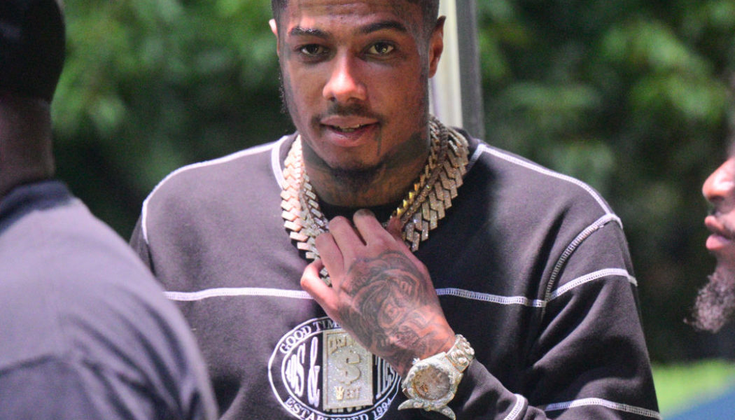 Blueface Accused Of Robbing Phone Of Woman Chrisean Punched
