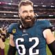 Eagles star Jason Kelce goes viral after chugging beer at lightning speed