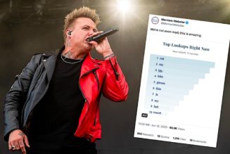 Papa Roach's "Last Resort" lyrics dominate Merriam-Webster dictionary search