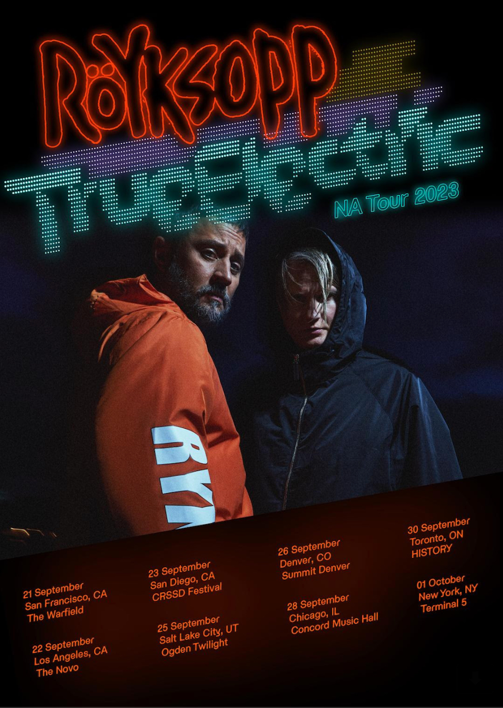 royksopp 2023 tour dates electronic pop music news live tickets pre sale