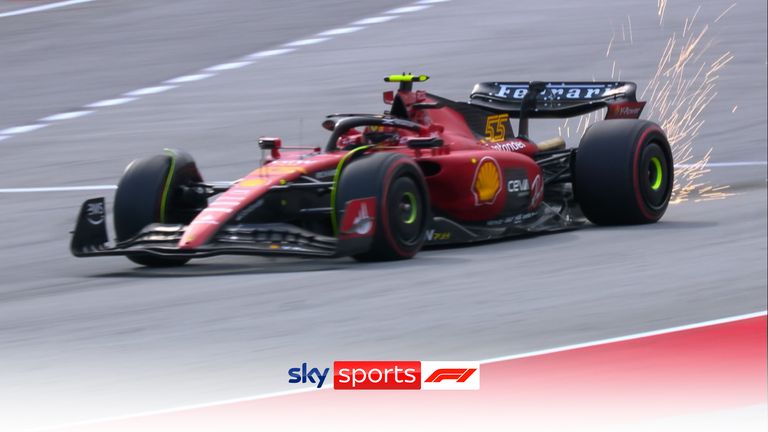 Nico Hulkenberg and Logan Sargeant almost crashed during second practice in Spain, while Ferrari's Carlos Sainz was afflicted by heavy porpoising.