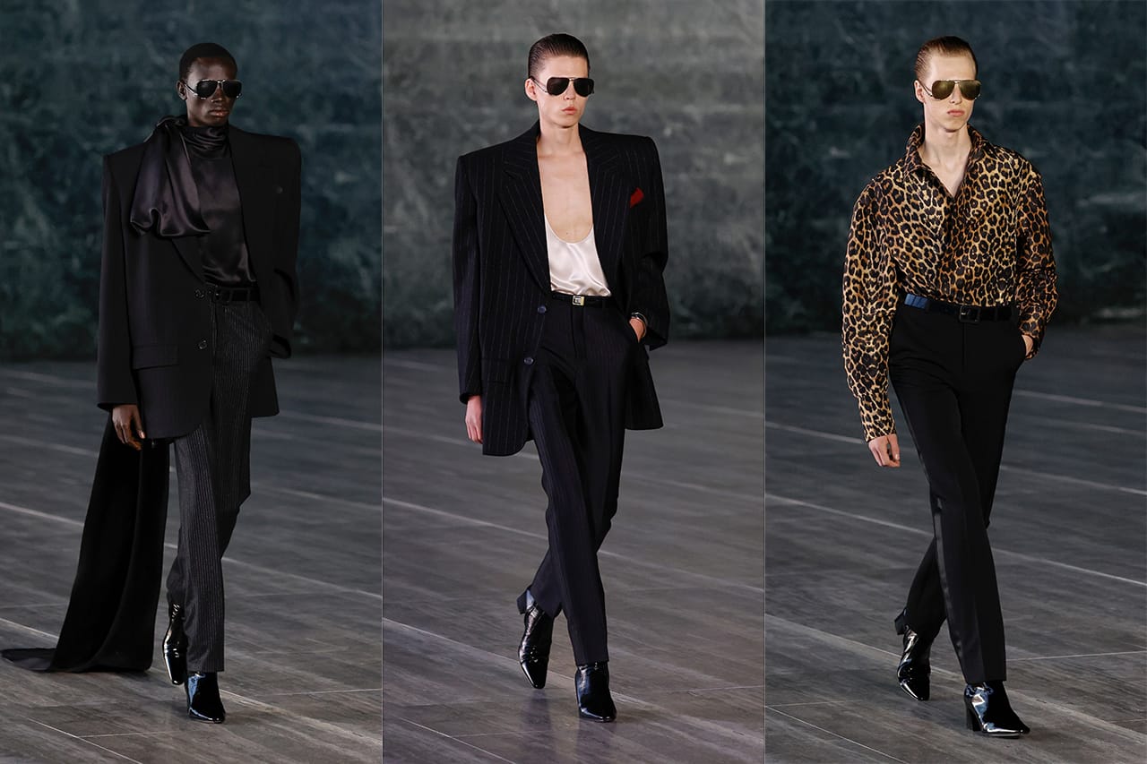 For SS24, Anthony Vaccarello's Saint Laurent Oozes Attitude, Sophistication, and Elegance