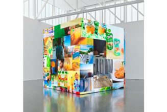 Urs Fischer Probes Into the Power of Broadcasting Ads in New Digital Sculpture