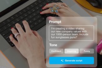 Vimeo’s new AI script generator will write corporate marketing filler in seconds