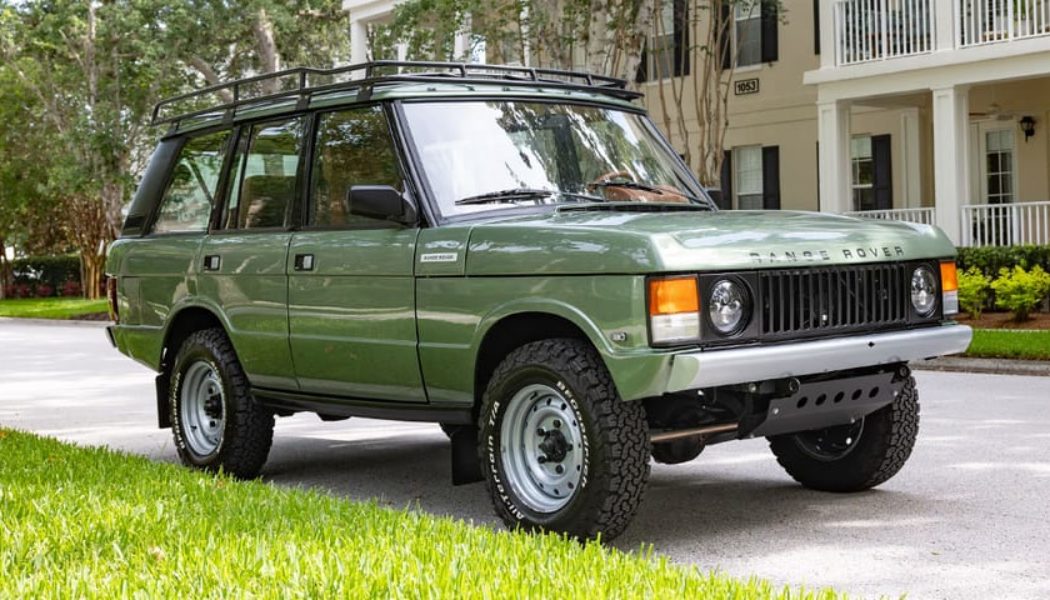 '90s Range Rover Classic Gets an LS3 Corvette Engine