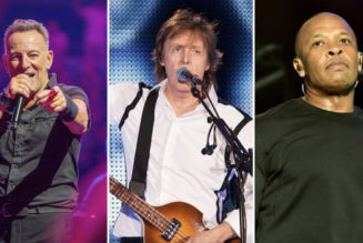 Bruce Springsteen, Paul McCartney, and Dr. Dre are dinner buddies