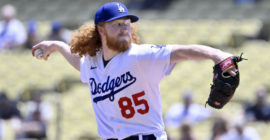 Dodgers P Dustin May to undergo flexor tendon surgery, likely out for season
