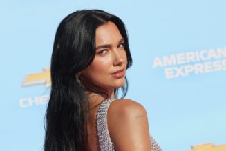 Dua Lipa Goes Braless In Totally Sheer Naked Dress for "Barbie" Premiere