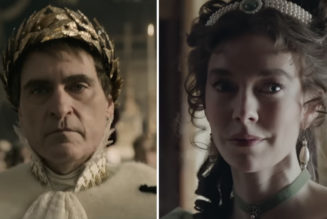 Joaquin Phoenix slapped Vanessa Kirby in Napoleon after they agreed to "shock each other" on set