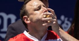 Joey Chestnut believes protester at last year’s contest cost him 5 hot dogs, MLE president says