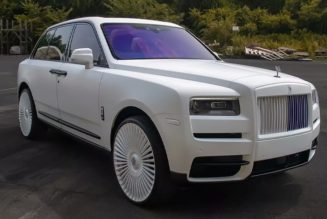 Lil Uzi Vert Has Rolls-Royce Modified to “Cullinan Vert Edition”
