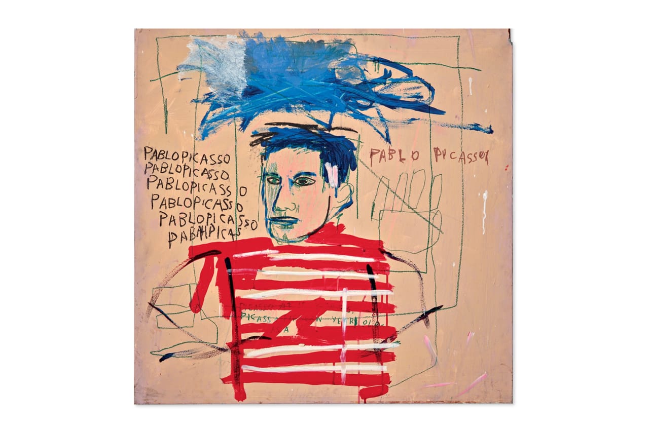 Jean-Michel Basquiat's Depiction of Pablo Picasso Is Headed to Auction