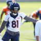 NFL training camp tracker: WR Tim Patrick carted off at practice, Broncos fear Achilles injury