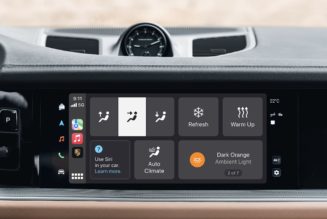 Porsche is updating how CarPlay works in its cars, adding climate controls and more
