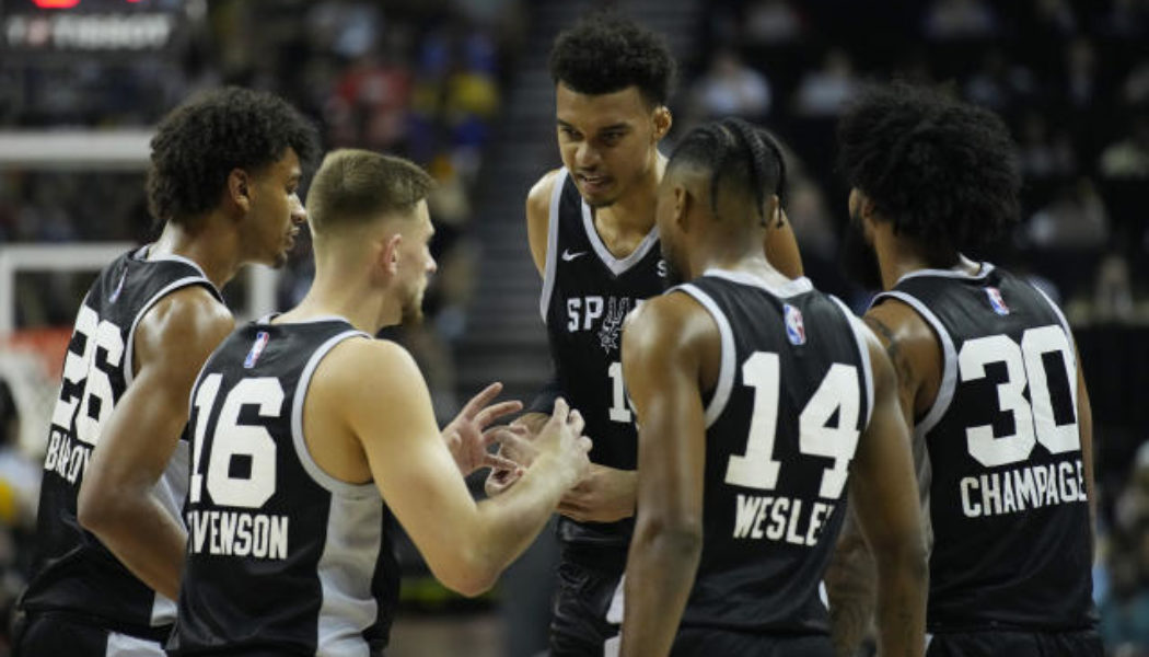 Spurs on 1st impressions of Victor Wembanyama: 'I've never played with anyone like him before'