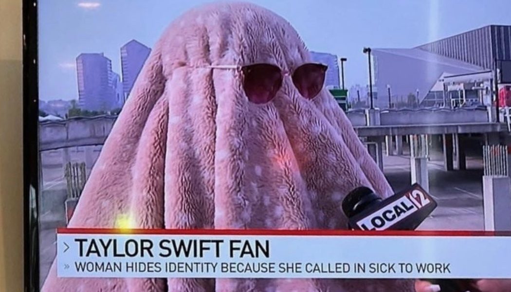 Taylor Swift fan conceals identity after calling out sick of work