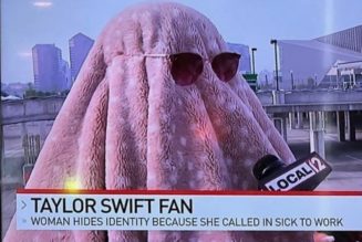 Taylor Swift fan conceals identity after calling out sick of work
