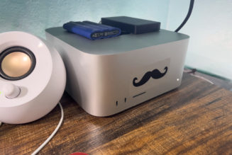 The best thing about my Mac Studio is its mustache