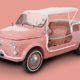 The Electric FIAT 500 Spiaggina Revives Bonacina's Traditional Rattan Seats
