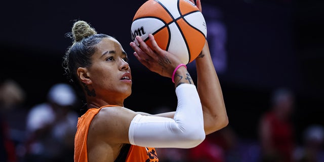 Natasha Cloud shoots