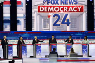 1st Republican Debate Forges Ahead Sans Trump