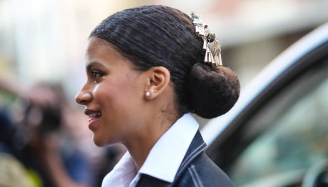 20 Easy-to-Copy Chignon Hairstyles the Chicest Fashion Girls Wear on Repeat