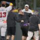 Braves star Ronald Acuna Jr. knocked over as fans run onto field in bizarre scene