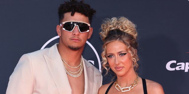 Patrick and Brittany Mahomes