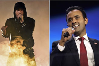 Eminem sends cease and desist to Vivek Ramaswamy after cringeworthy "Lose Yourself" performance